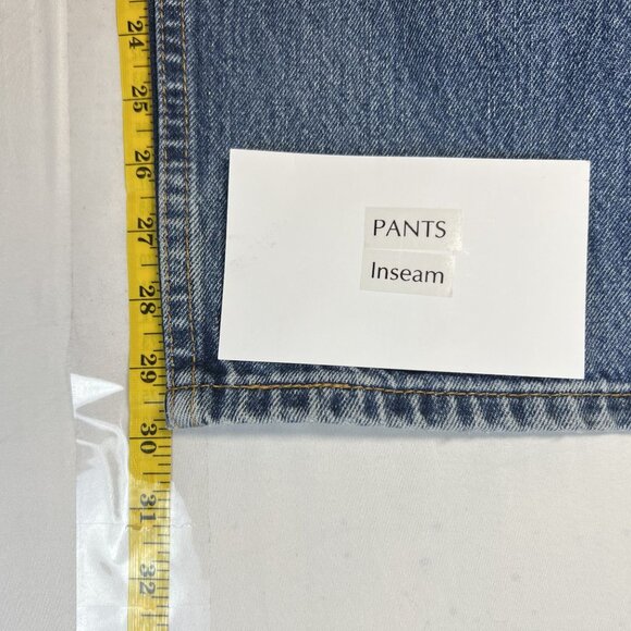 Mens Levis 505 Straight Leg Jeans W40 L29 Blue Denim - Picture 7 of 15